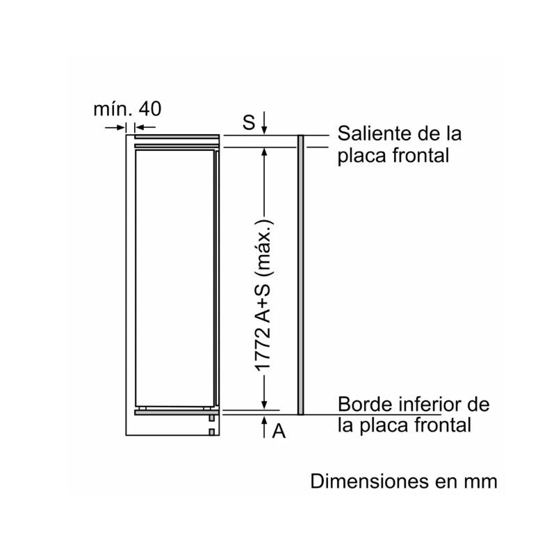 Frigorifico 1puerta INT Bosch... Frigorifico 1puerta INT Bosch...