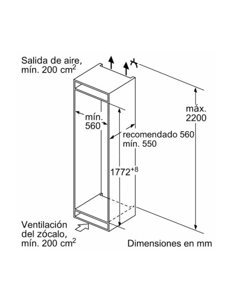 Combi NF INT Bosch KIS86AFE0, Like