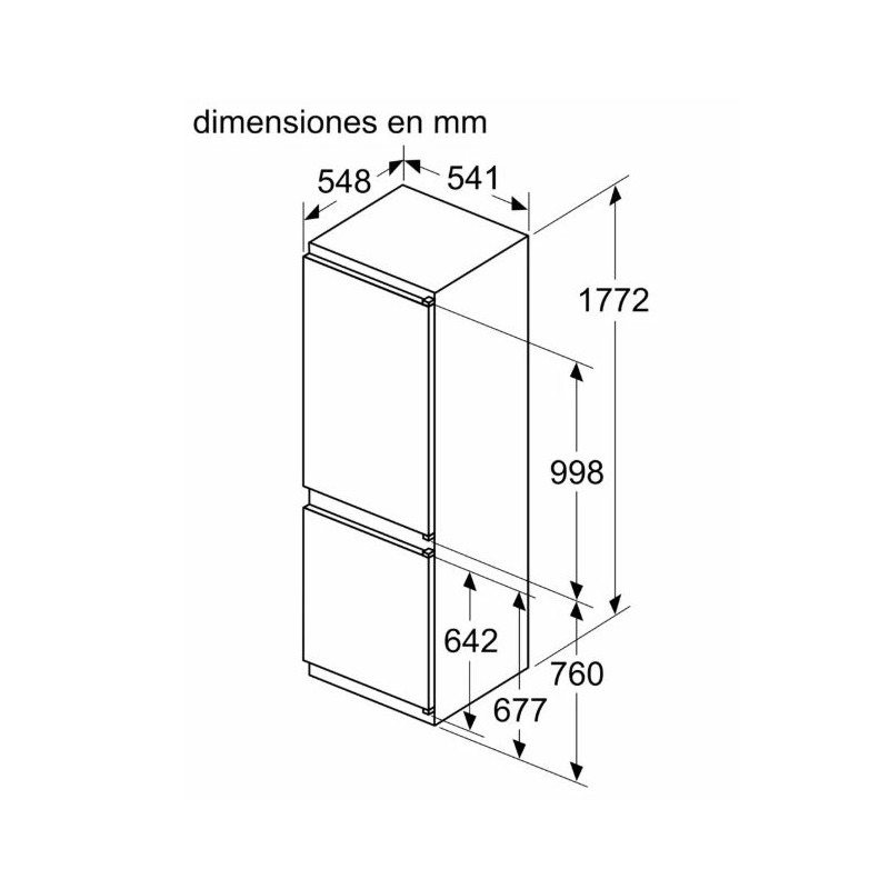 Combi NF INT Bosch KIS86AFE0, Like Combi NF INT Bosch KIS86AFE0, Like