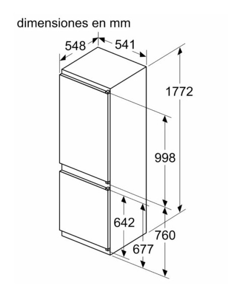 Combi NF INT Bosch KIS86AFE0, Like