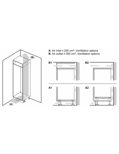 Combi NF INT Bosch KIS86AFE0, Like
