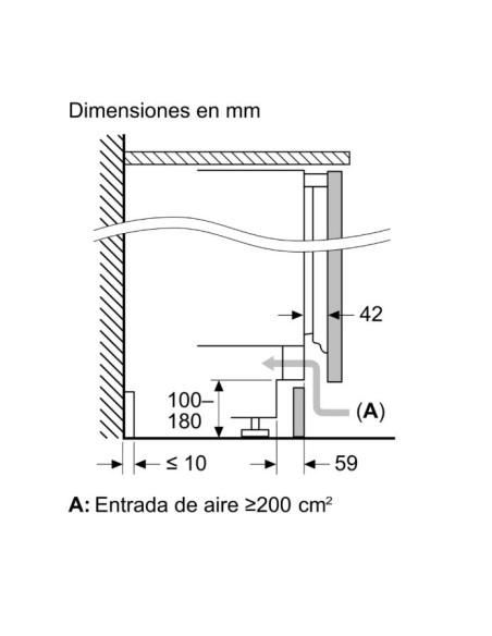 Frigorifico 1puerta INT Bosch KUL22VFD0