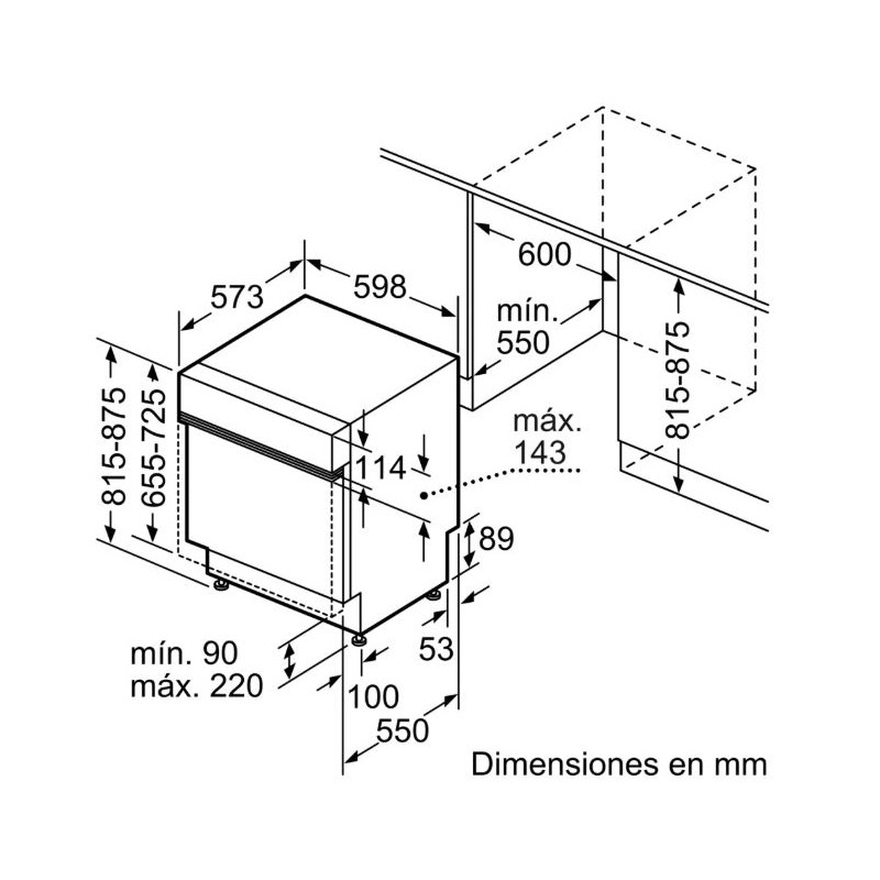 Lavavajillas 60 INT Bosch SMI4HVS14E,... Lavavajillas 60 INT Bosch SMI4HVS14E,...