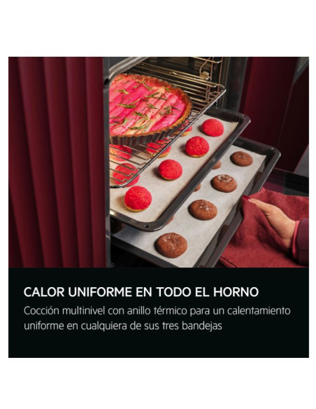 Horno MF pirolitico indep. Aeg OU5PB41WSB