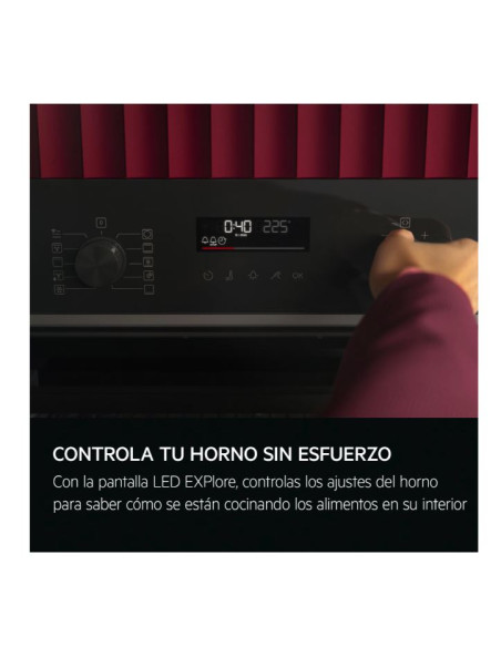 Horno MF pirolitico indep. Aeg OU5PB41WSB