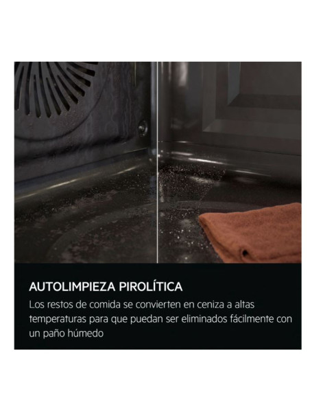 Horno MF pirolitico indep. Aeg OU5PB41WSB