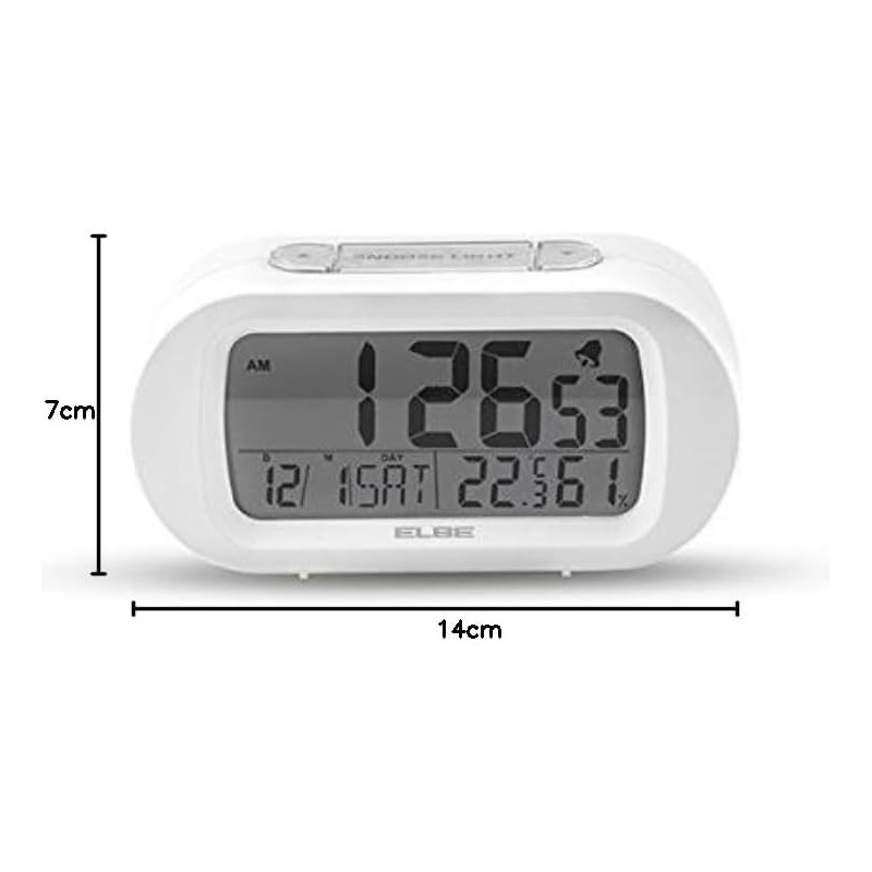 Reloj Despertador ELBE RD701B (RD009B)