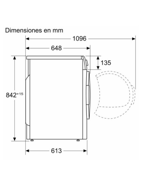 Secadora Balay 3SB093XC