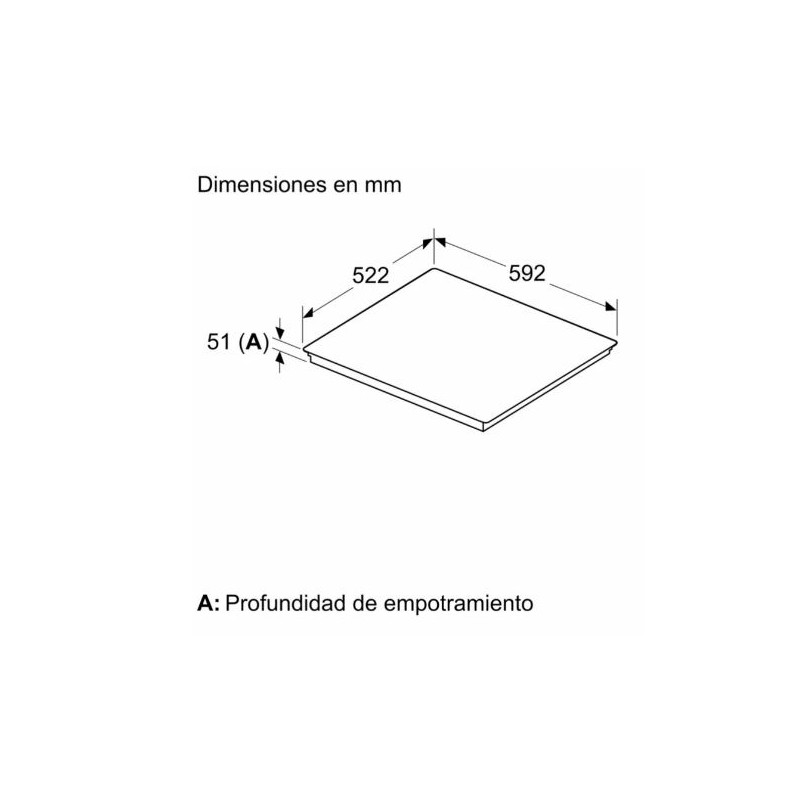 Vitroceramica induccion Balay 3EB967MH Vitroceramica induccion Balay 3EB967MH