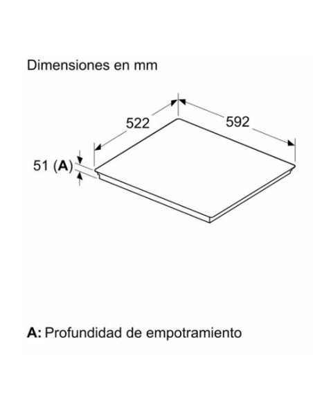 Vitroceramica induccion Balay 3EB967MH