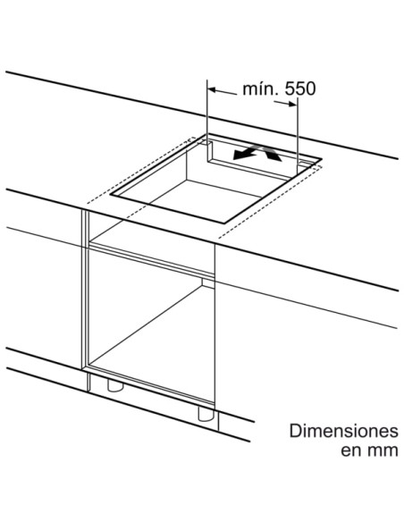 Vitroceramica induccion indep. Siemens ED751HSC1E