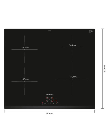 Vitroceramica induccion indep. Siemens EH631BEB6E