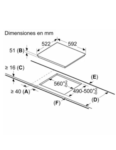Vitroceramica induccion indep. Siemens EH631BEB6E