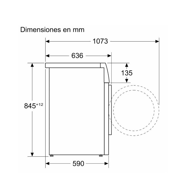 Lavadora frontal Siemens WG56G2Z1ES Lavadora frontal Siemens WG56G2Z1ES