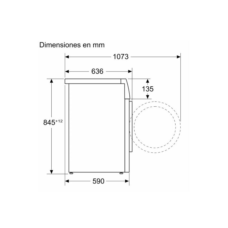 Lavadora frontal Siemens WG56G2ZAES Lavadora frontal Siemens WG56G2ZAES