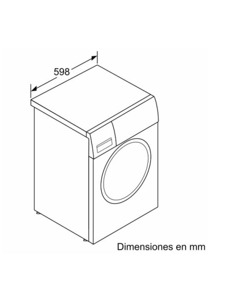 Lavadora carga frontal Bosch WGG254Z5ES