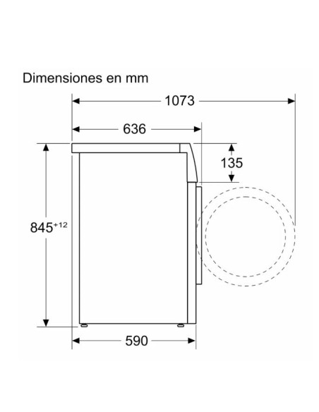 Lavadora carga frontal Bosch WGG256Z1ES
