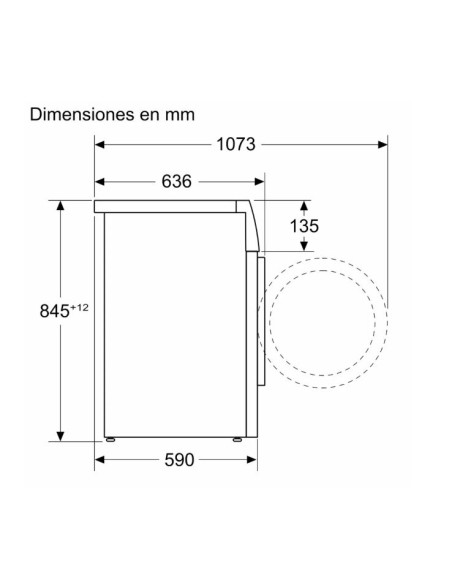 Lavadora carga frontal Bosch WGG256ZAES