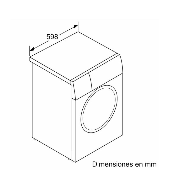 Lavadora carga frontal Bosch WGG256ZAES Lavadora carga frontal Bosch WGG256ZAES