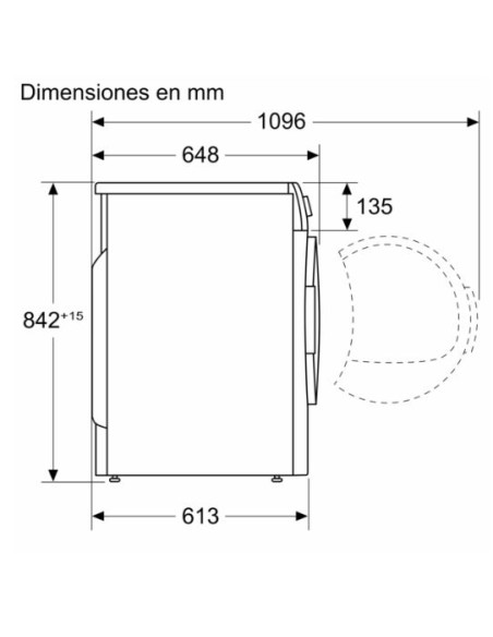 Secadora frontal Siemens WQ42G200ES, Serie Festival