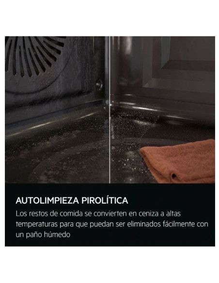 Horno MF pirolitico indep. Aeg TR7PB73FSB