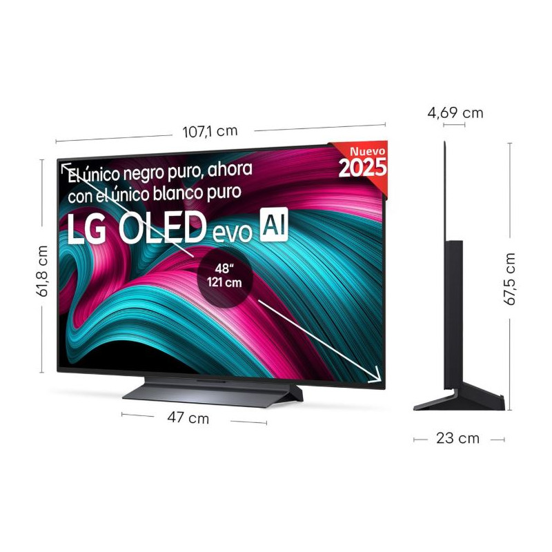 TV OLED LG OLED48C54LA, 48 TV OLED LG OLED48C54LA, 48