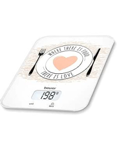 BASCULA COCINA BEURER KS19LOVE