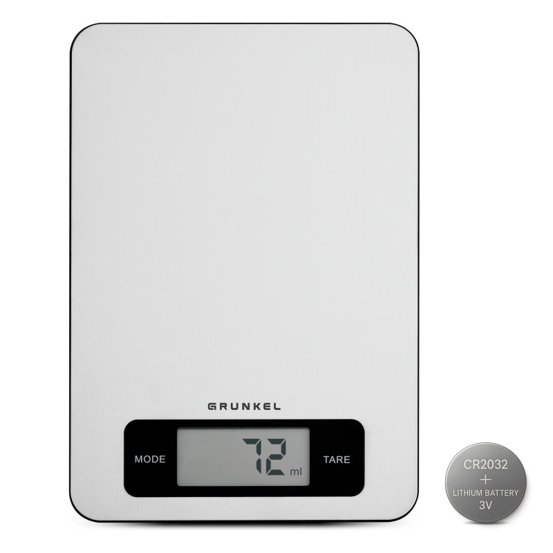 BASCULA DE COCINA INOX GRUNKEL BCCOOKXT BASCULA DE COCINA INOX GRUNKEL BCCOOKXT