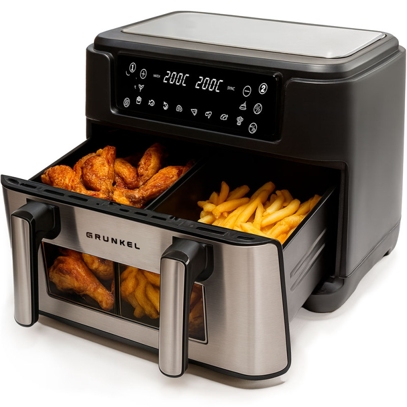 FREIDORA AIRE GRUNKEL DUALFLEXIFRYER FREIDORA AIRE GRUNKEL DUALFLEXIFRYER