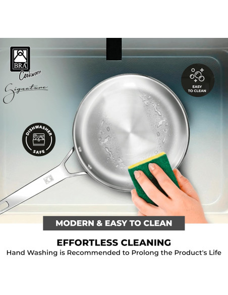 Sarten Bra Inoxidable A771202 Signature 24 cm