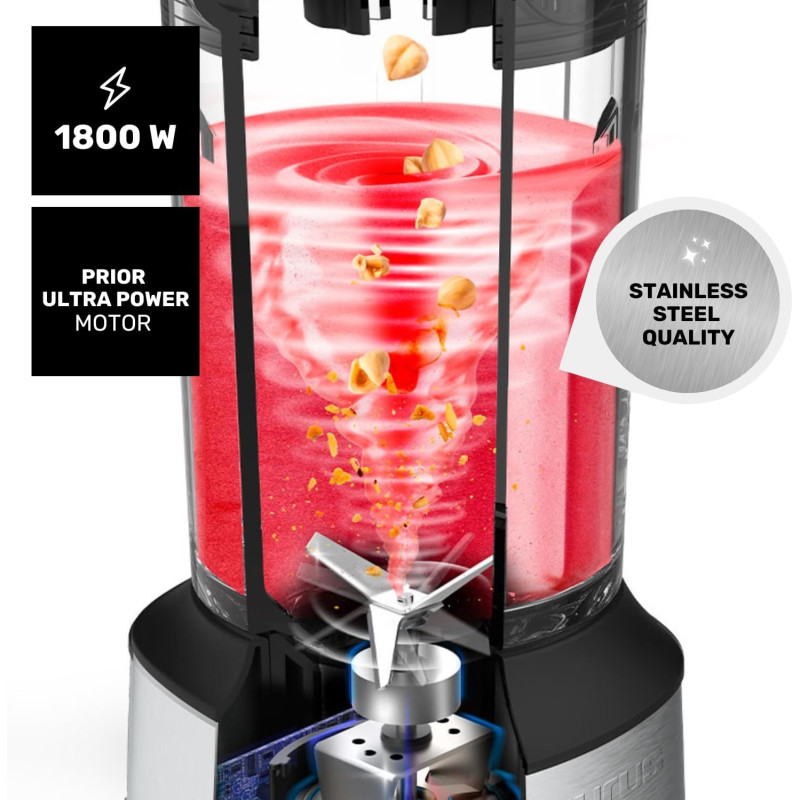 Batidora vaso Taurus Prior Inox 1800... Batidora vaso Taurus Prior Inox 1800...