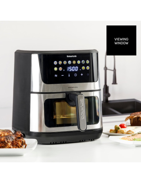 Freidora aire s/aceite Taurus Air Fry Grill 360 XL