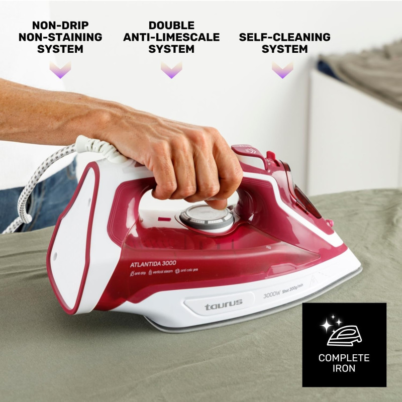 Plancha ropa Taurus Atlantida 3000 -...