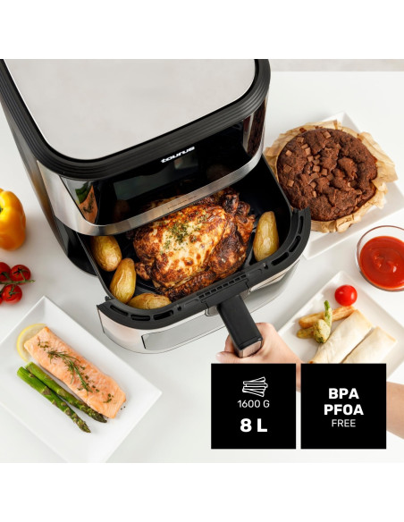 Freidora aire s/aceite Taurus Air Fry Grill 360 XL