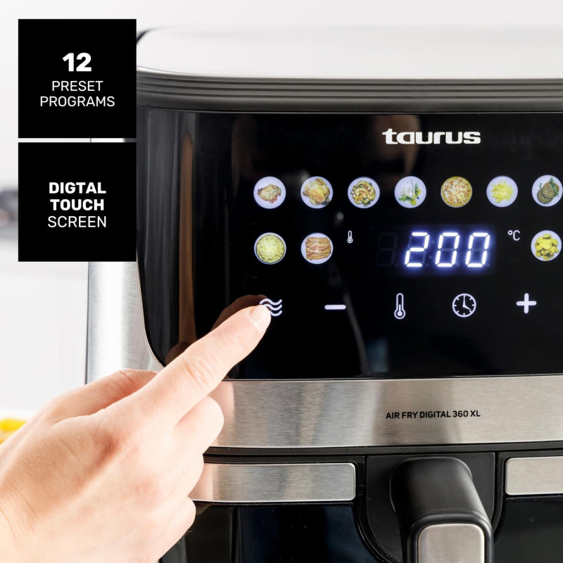 Freidora aire s/aceite Taurus Air Fry...