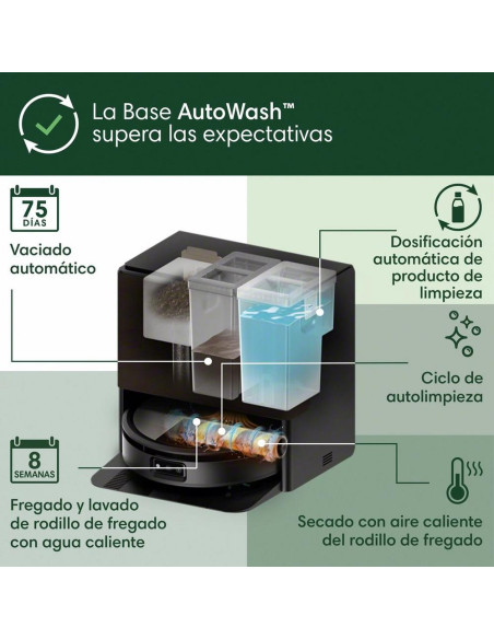 Aspirador Irobot Roomba Max 705 Combo + AutoWash Dock (X185040)