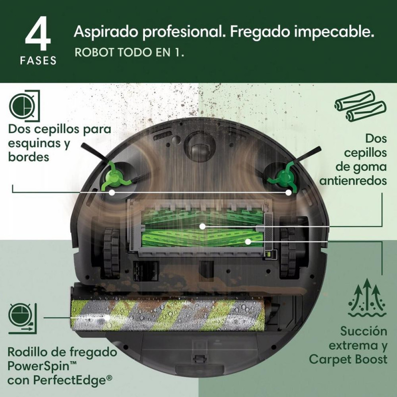 Aspirador Irobot Roomba Max 705 Combo... Aspirador Irobot Roomba Max 705 Combo...