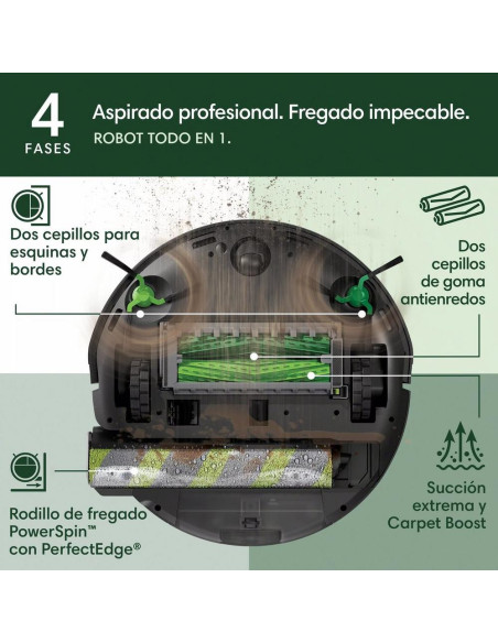 Aspirador Irobot Roomba Max 705 Combo + AutoWash Dock (X185040)