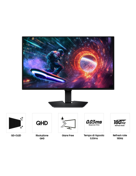 Samsung G50F pantalla para PC 68,6 cm (27) 2560 x 1440 Pixeles Quad HD LCD Negr