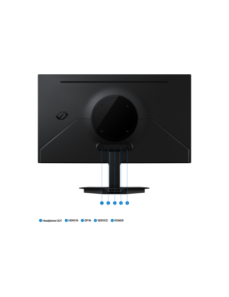 Samsung G50F pantalla para PC 68,6 cm (27) 2560 x 1440 Pixeles Quad HD LCD Negr