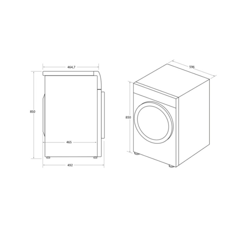 Secadora INT Candy BCTDH7A2TES Secadora INT Candy BCTDH7A2TES