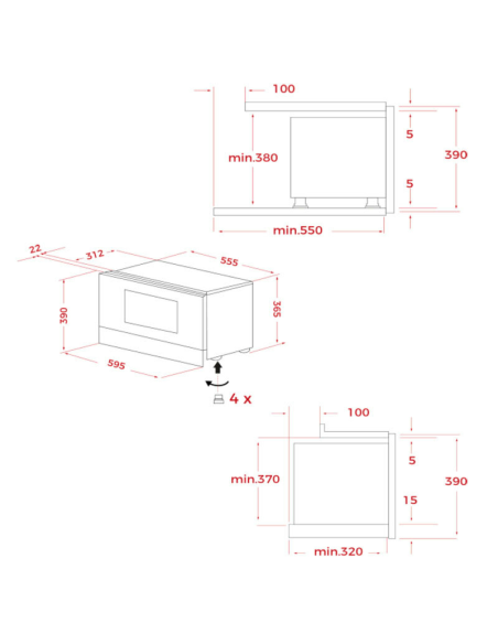 Microondas INT Teka ML82-VGOGH BIS L