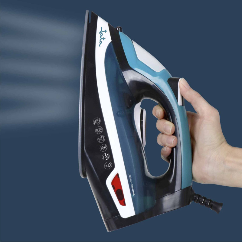 Plancha de vapor cerámica JATA JEPL1221 Plancha de vapor cerámica JATA JEPL1221