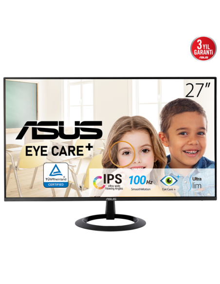 ASUS VZ27EHF pantalla para PC 68,6 cm (27) 1920 x 1080 Pixeles Full HD LCD Negr