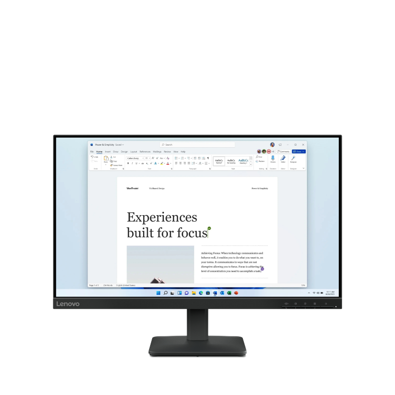 Lenovo L24-4e pantalla para PC 60,5...
