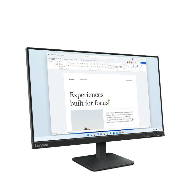 Lenovo L24-4e pantalla para PC 60,5...