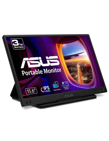 ASUS ZenScreen MB166C pantalla para PC 39,6 cm (15.6) 1920 x 1080 Pixeles Full HD LED Negr
