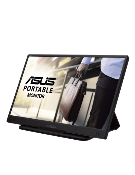 ASUS ZenScreen MB166C pantalla para PC 39,6 cm (15.6) 1920 x 1080 Pixeles Full HD LED Negr