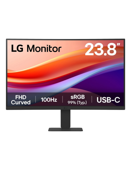 LG 24U421A-B pantalla para PC 60,5 cm (23.8) 1920 x 1080 Pixeles Full HD LED Negr