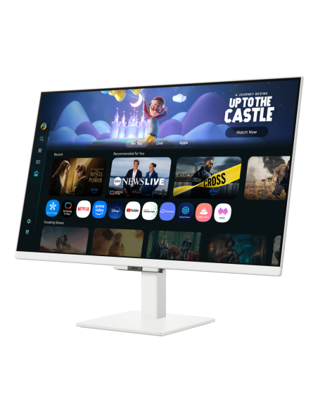 Samsung M5 M50F pantalla para PC 68,6 cm (27) 1920 x 1080 Pixeles Full HD LCD Blanc